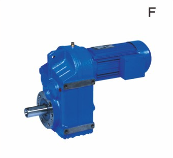 Redutor de engrenagem de eixo paralelo série F